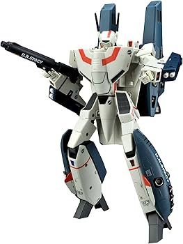 Amazon.co.jp: 1/60 マクロス 完全変形 VF-1J 一条輝機 with スーパー