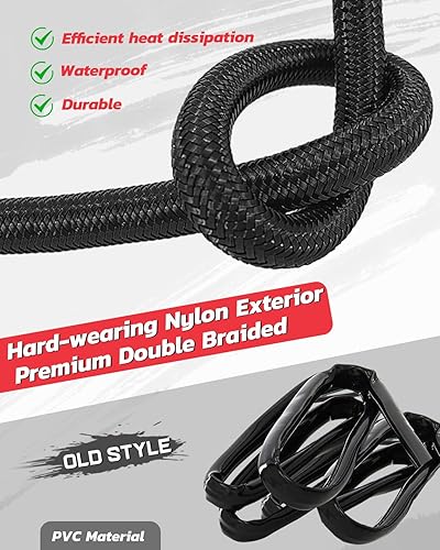 Miniatura 3 de Arnés de cableado de 2 conductores, kit de arnés de cableado con interruptor de roca para barra de luz LED, luces antiniebla LED, vainas LED, luces