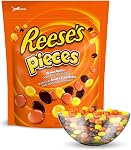 REESE'S Morceaux de bonbons en vrac au beurre d'arachide, 1.36kg – Colorful Crunchy Candy pour le cadeau de la Saint Valentin & Frappe