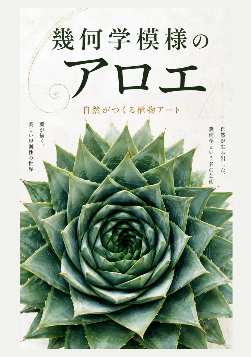 幾何学模様のアロエ ―自然がつくる植物アート―: 葉が描く美しい規則性の世界 (やさしい園芸（多肉植物）)