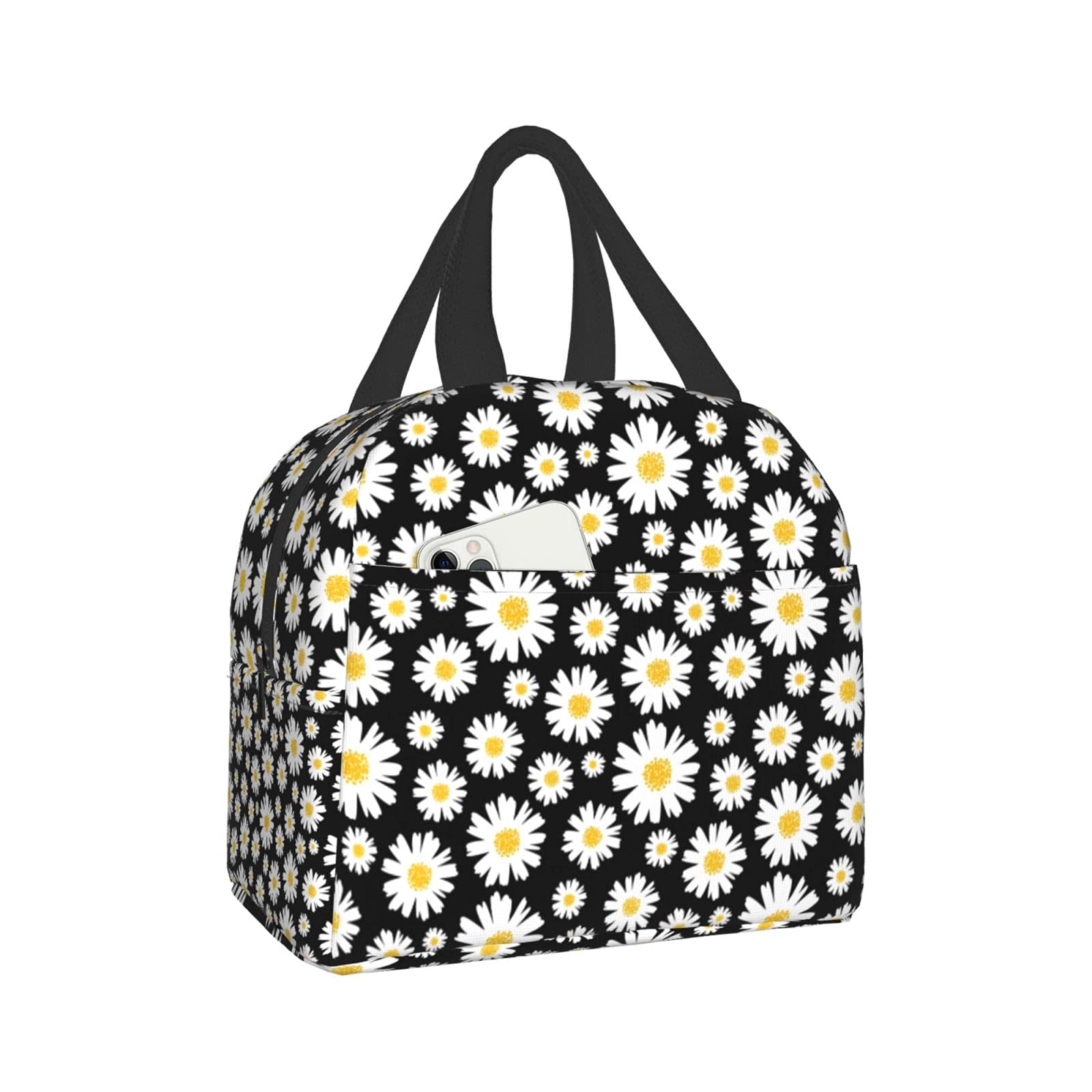 Bolsa De Almuerzo Daisy Reutilizable Para Hombres Y Mujeres