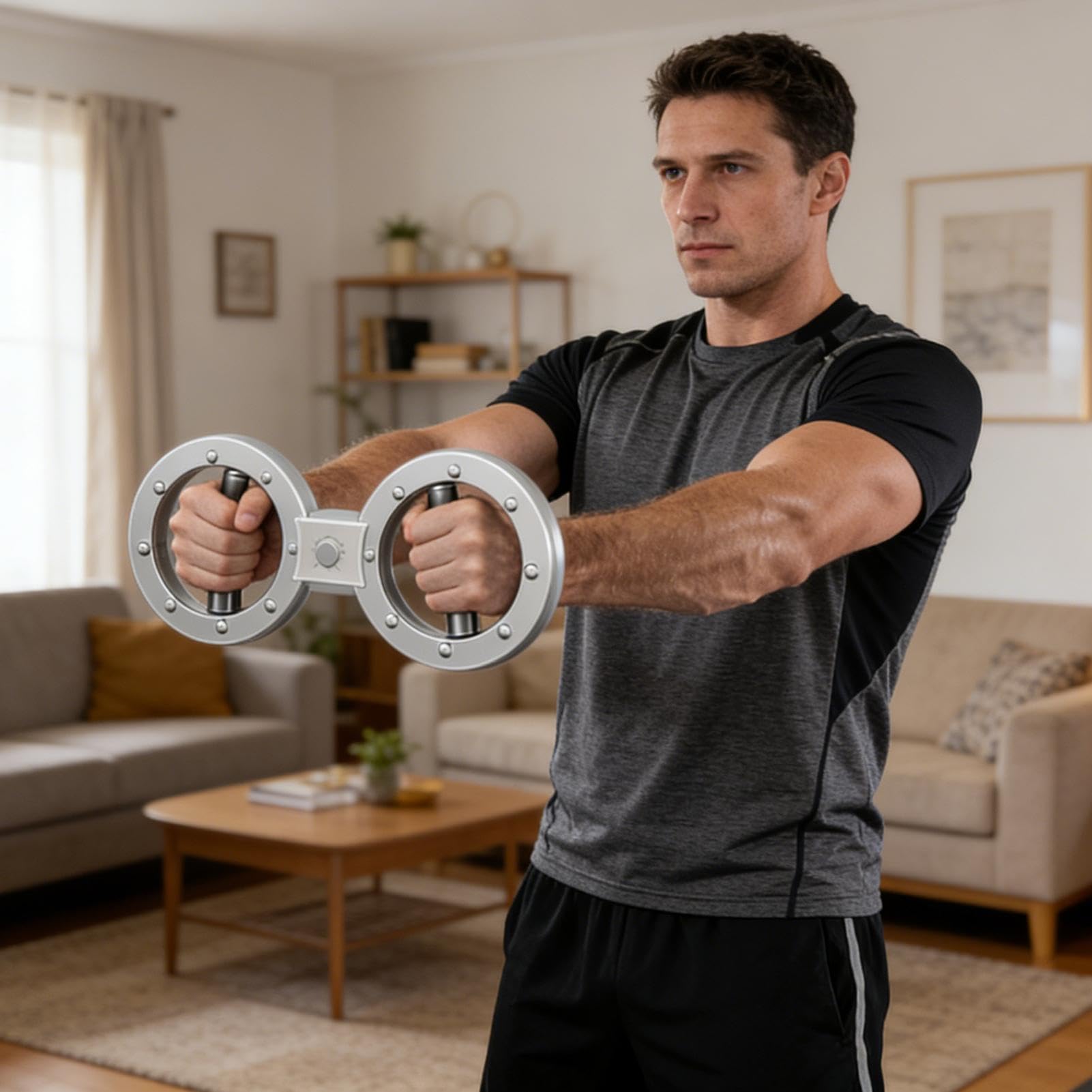 Unterarmtrainer für Herren - Armstärkungsübung, Griff aus Edelstahl | Ergonomische Muskeltrainingsgeräte für das Armmuskeltraining