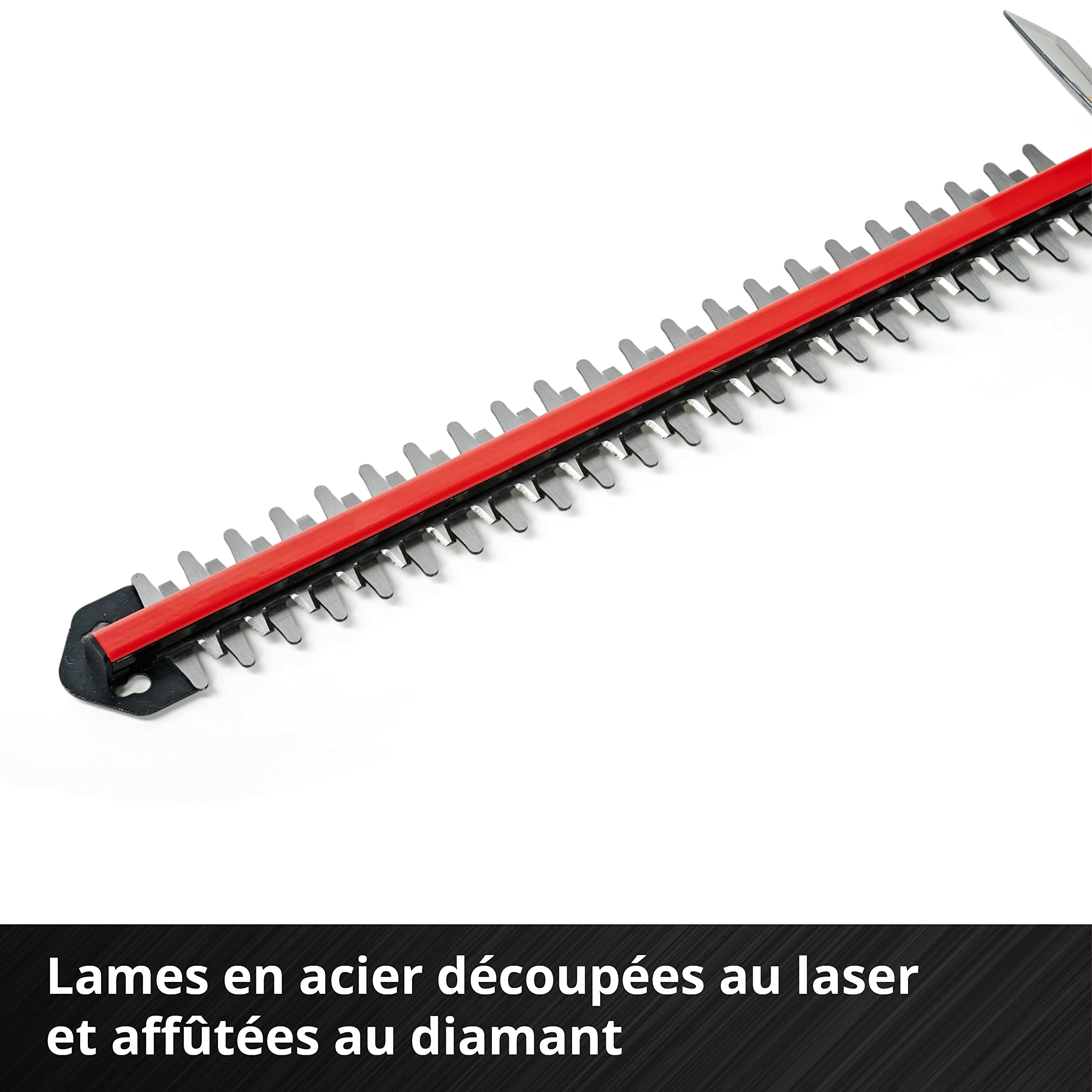 Einhell Taille-Haies sans Fil GE-CH 1846 Li Kit Power X-Change (18 V, 2,0 Ah, Longueur de Coupe 46 cm - Longueur de Lame 52 cm, Epaisseur de Coupe 11 mm) Livré avec Batterie 2,0 Ah et Chargeur