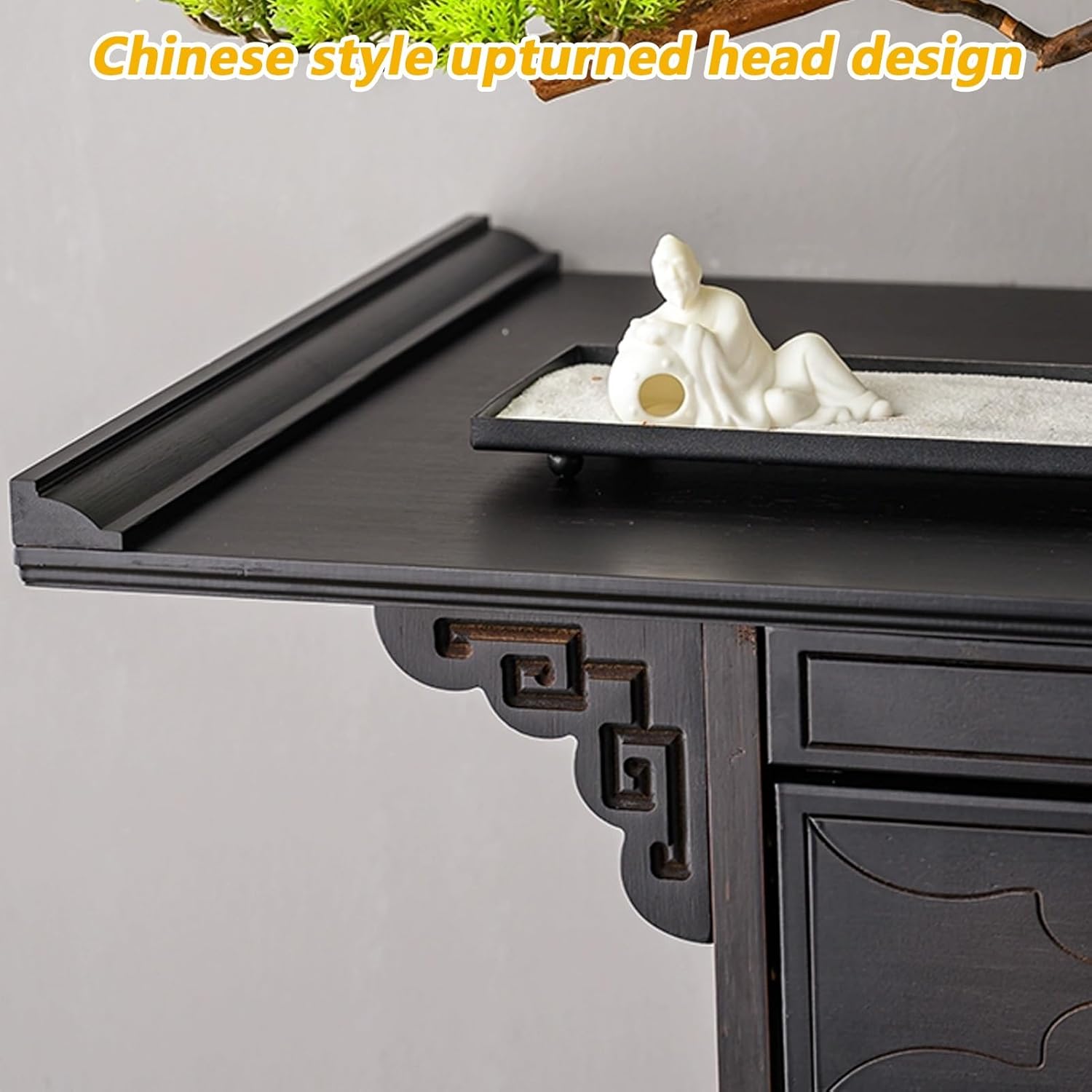 Meditation Shrine Buddhist Altar Table, Altar Cabinet with Storage, Buddhist Prayer Table, Buddhist Shrine Prayer Stand for Living Rooms, Shrines, Temples(80cm/31.5in)