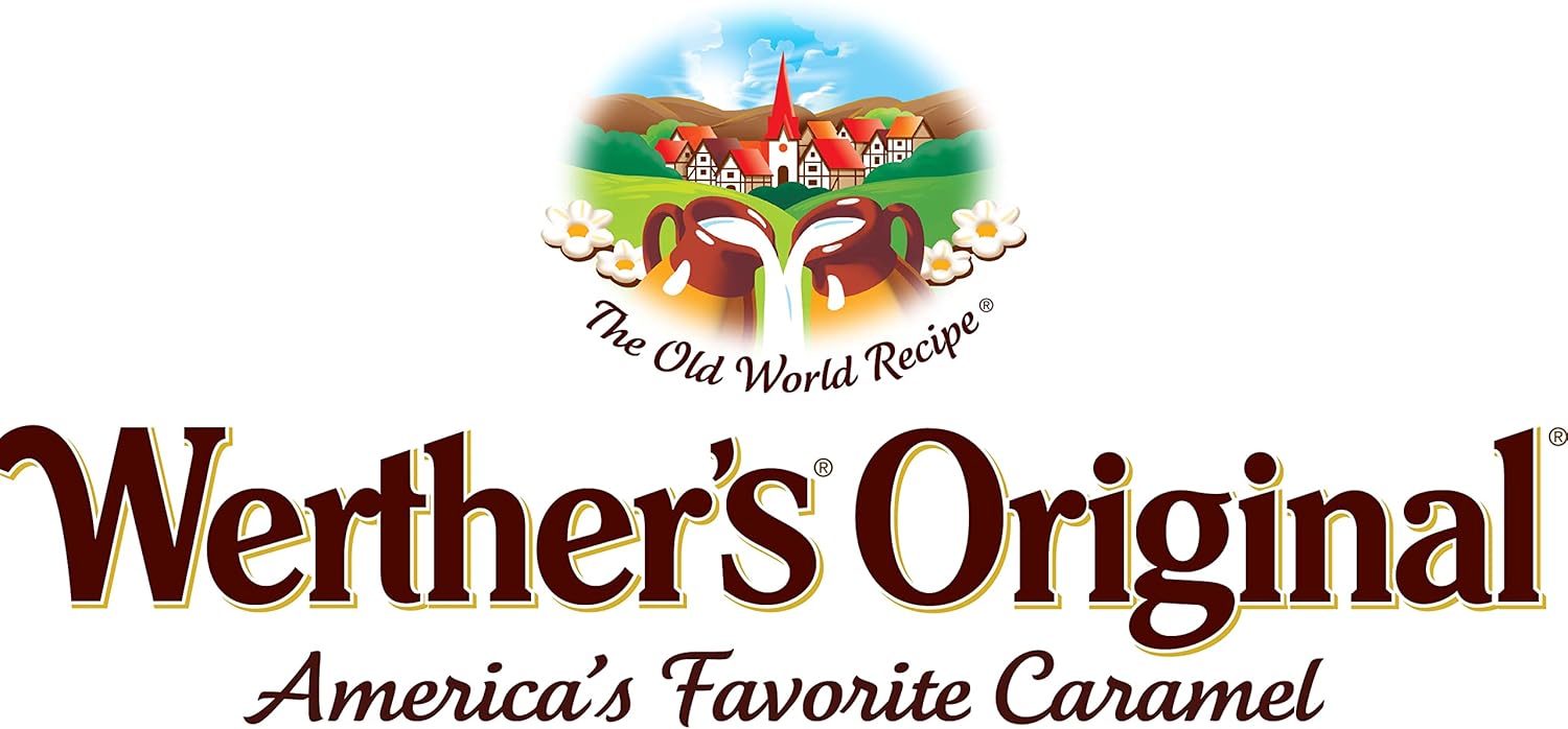 Werther's Original Hard Caramel Candy - Individually Wrapped Hard Candies for Halloween, Parties, or Snacks - 5.5 oz Bags (Pack of 12)