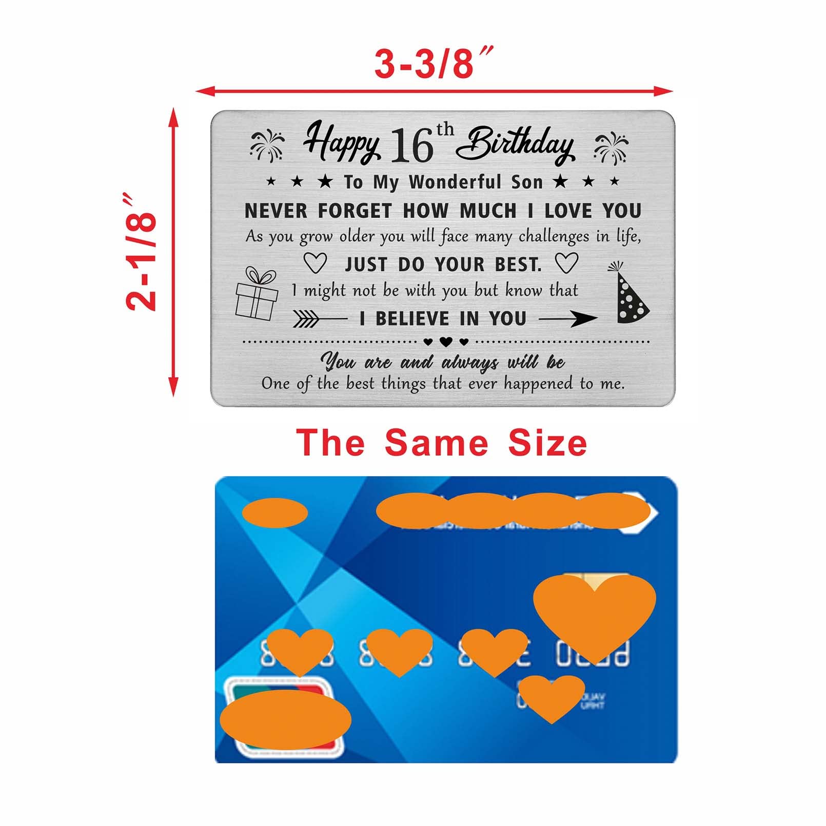 Biglietto di auguri per il 16° compleanno divertente - Personalizzato - Per lui o per lei - Per qualcuno che compie 16 anni - Biglietto d'auguri - Personalizzato se necessario - Italia