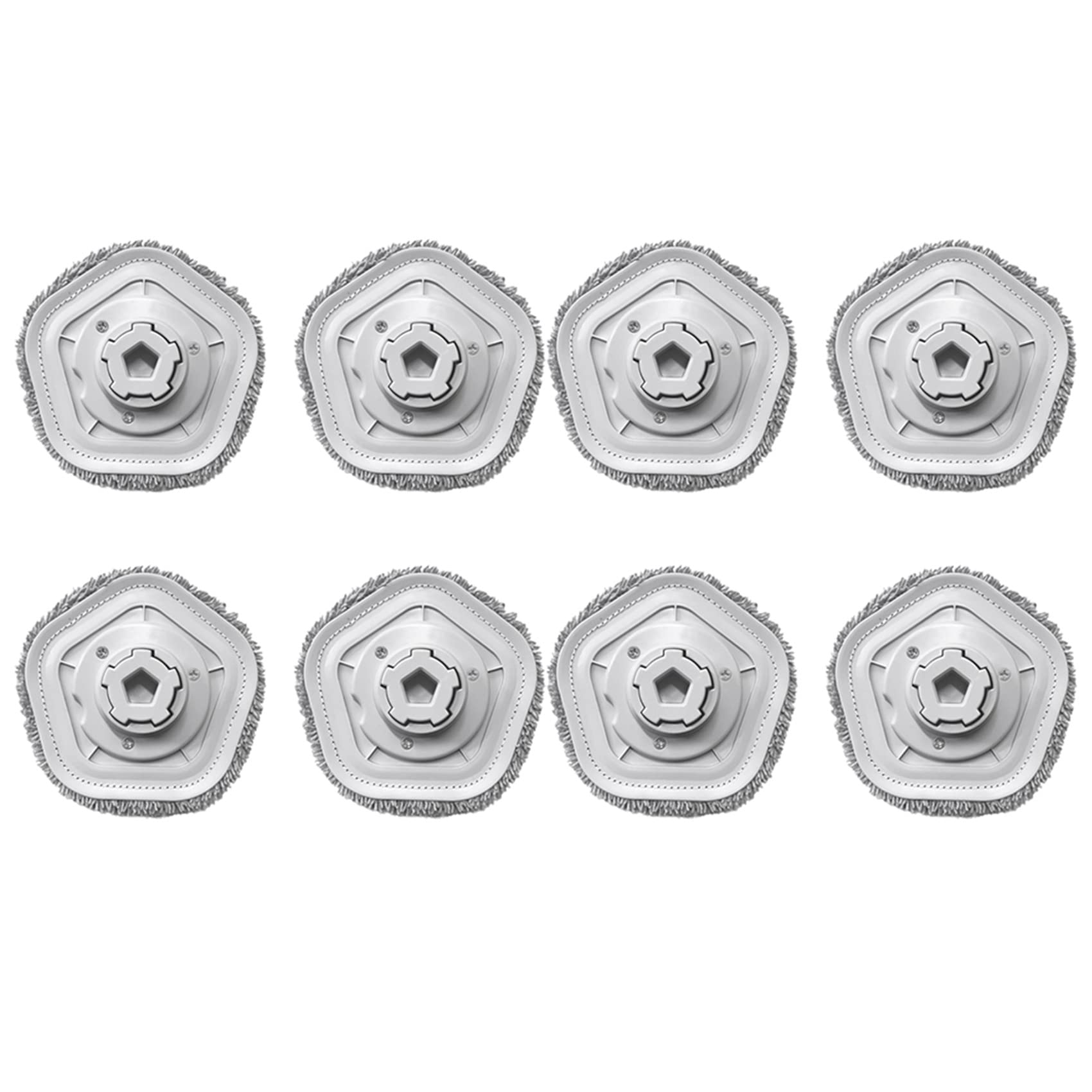 Hndhbfgrt 8 PCS Mop Cloth for Bot W10 Sweeping Robot Vacuum Cleaner Accessories Replacement Parts