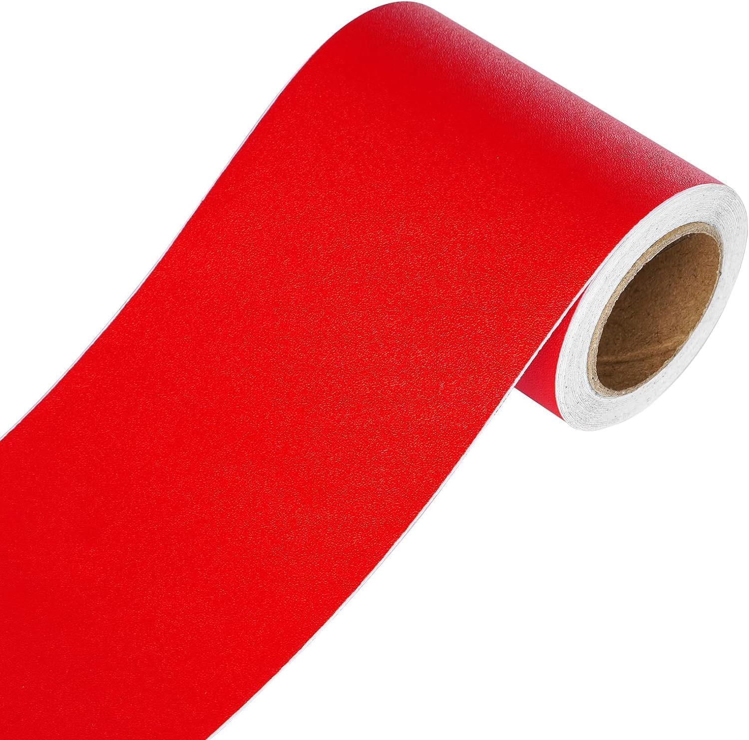 YENHOME Wallpaper Border Red Peel and Stick Wallpaper Border 3"X236
