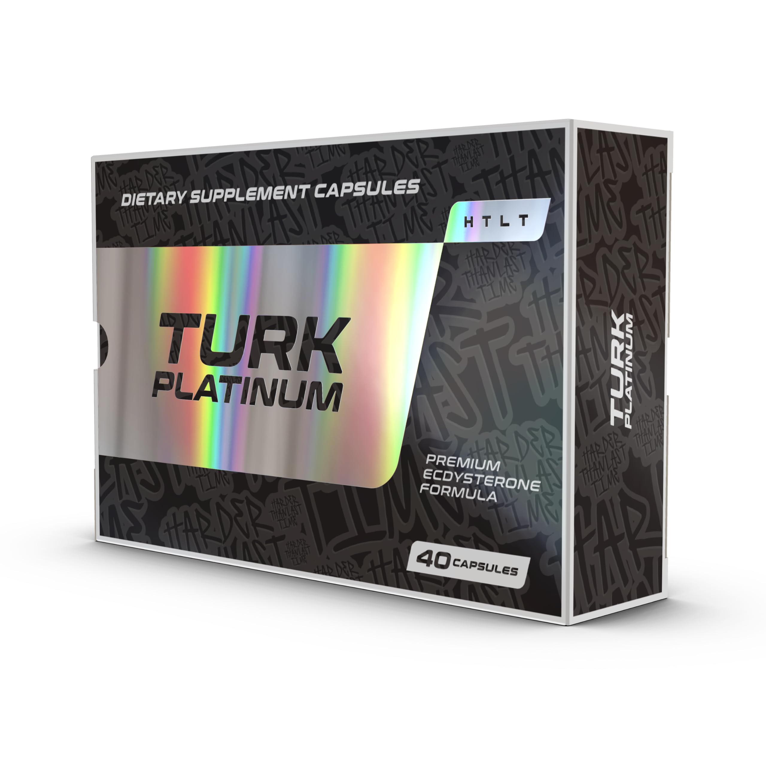 HTLT Supplements Turk Builder Platinum, Strength Support, 120 Capsules