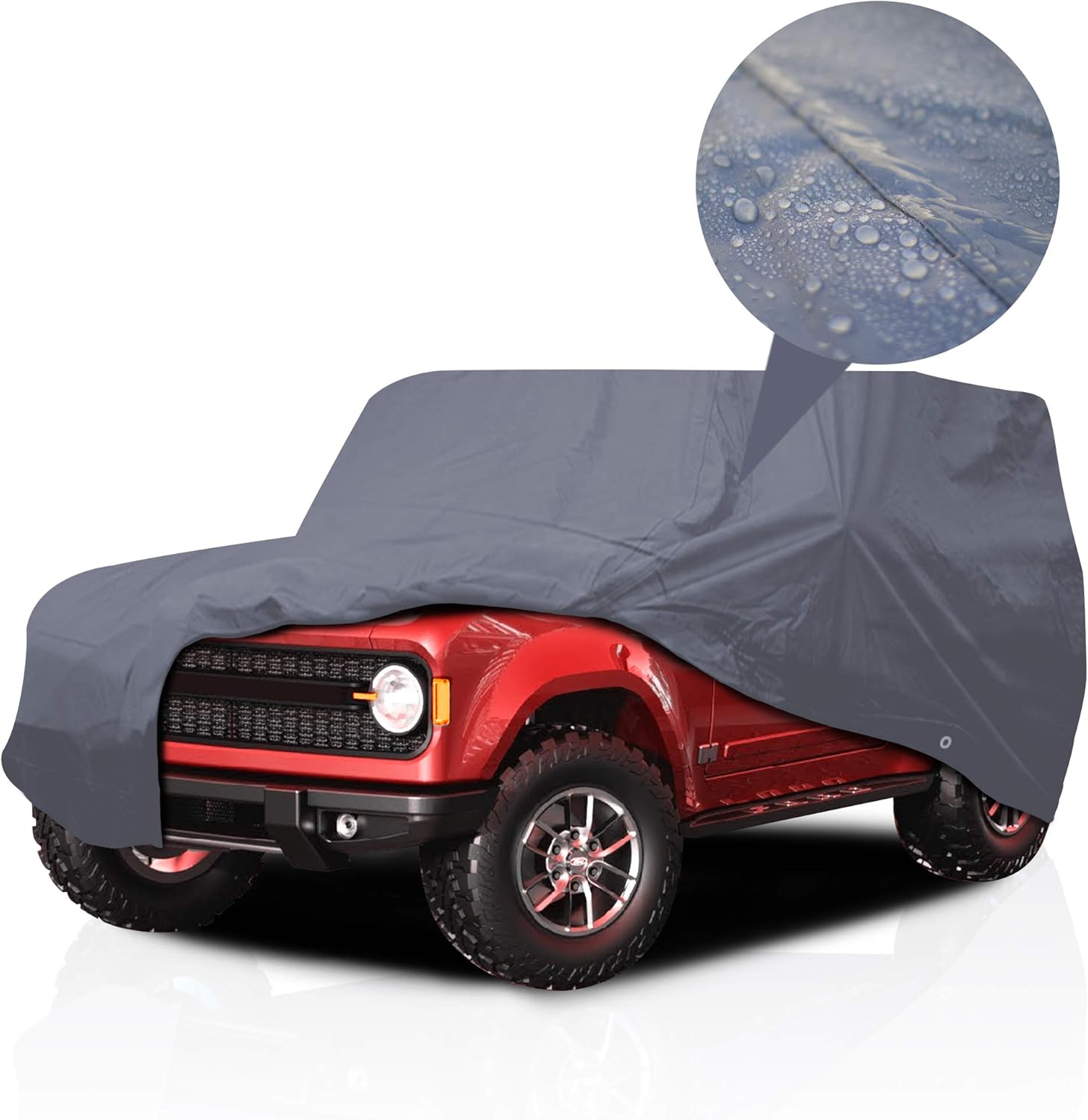 DaShield Ultimum Series Car Cover for Hummer H1 HMC 1992-2002 All Weather Protection Semi Custom Fit Full Coverage Dust, Sun, Snow, Rain, Hail Protection Indoor/Outdoor