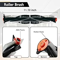 Vista 2 de Piezas de repuesto para Neato Botvac Serie D D3 D4 D5 D6 D7 D75 D80 D85 Kit de accesorios para aspiradora robot incluye 2 cepillos principales, 2