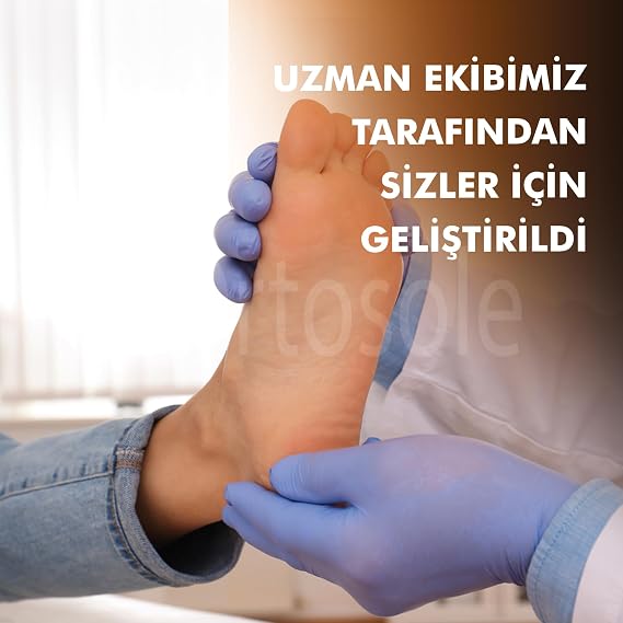 OS200 | Topuk Dikeni, Düz Tabanlık, İç Basma Önleyici, Kemer Destekli, Plantar Fasiit İç Tabanlık