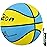 Senston Basketball Balls Size 3/5/6/7 Basketballs Indoor Outdoor 27.5/29.5 inch Basketball (Blue/Yellow, 27.5\'\'/Size 5)