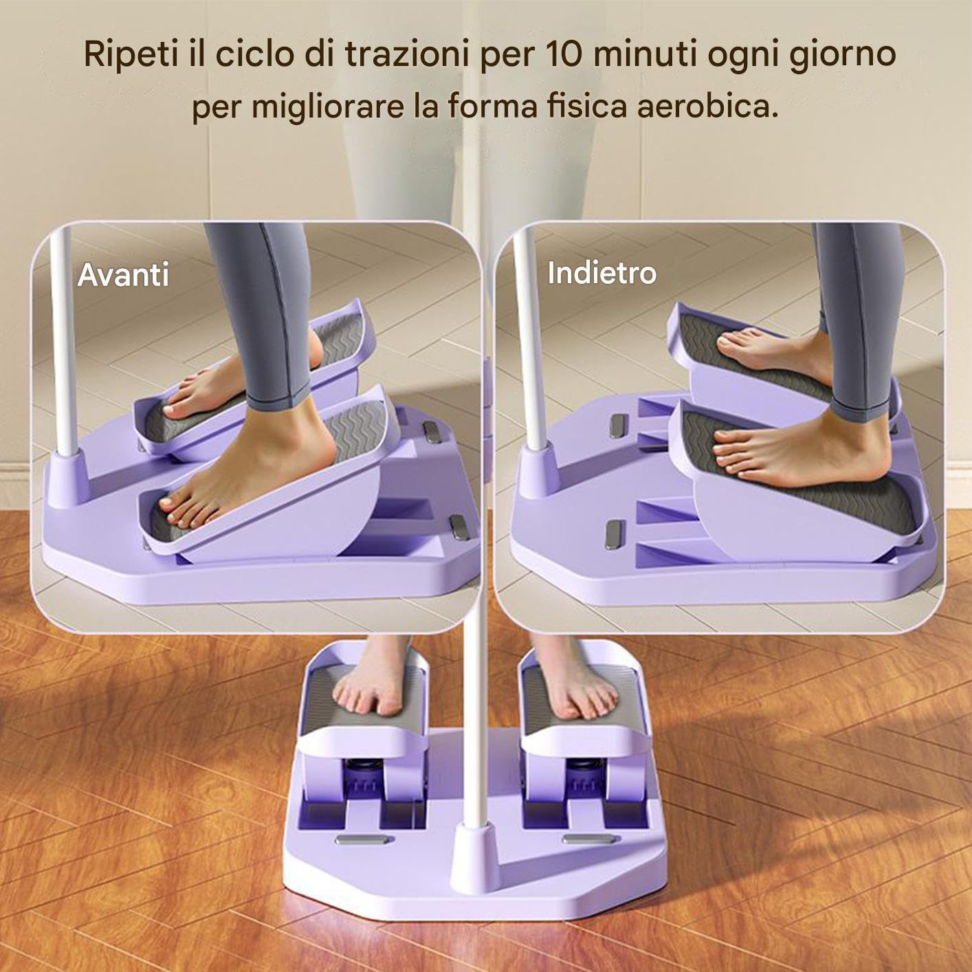 Tabla inclinada - Entrenador de muslos 2 en 1, escalones inclinados para alargar las pantorrillas | Herramienta para el estiramiento del tobillo del pie de la pantorrilla para mujeres y hombres | Pies