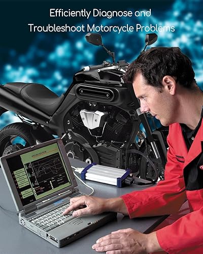 Miniatura 5 de Adaptador de diagnóstico OBD2 de motocicleta apto para Harley, 4pin+6pin 2 en 1 conector funciona con muchas herramientas de diagnóstico de