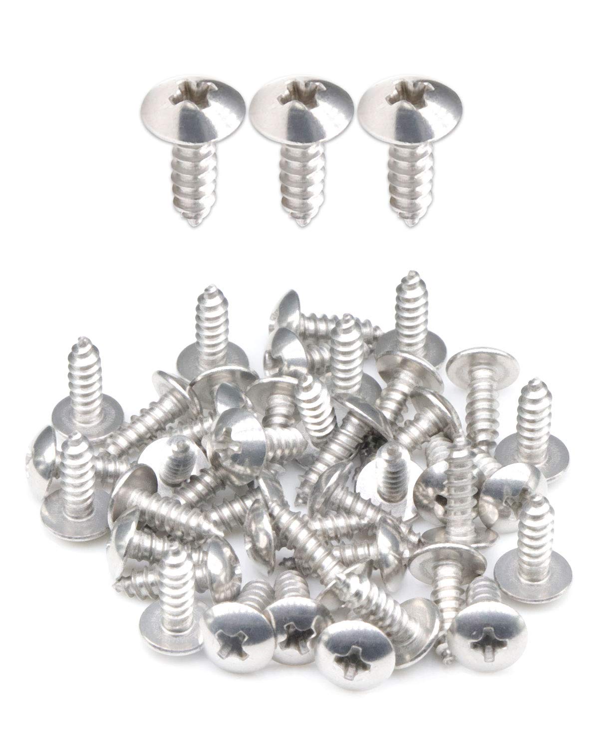 Vis à bois cruciformes tête cylindrique n°8 x 13 mm IMScrews lot de 200 pièces
