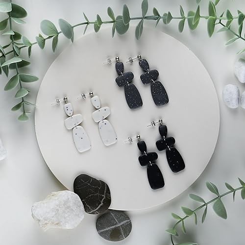 Miniatura 5 de STAEDTLER 8010-903 FIMO Effect - Arcilla de modelado de polímero endurecedor para horno, granito negro piedra (1 bloque de 2.01 oz)