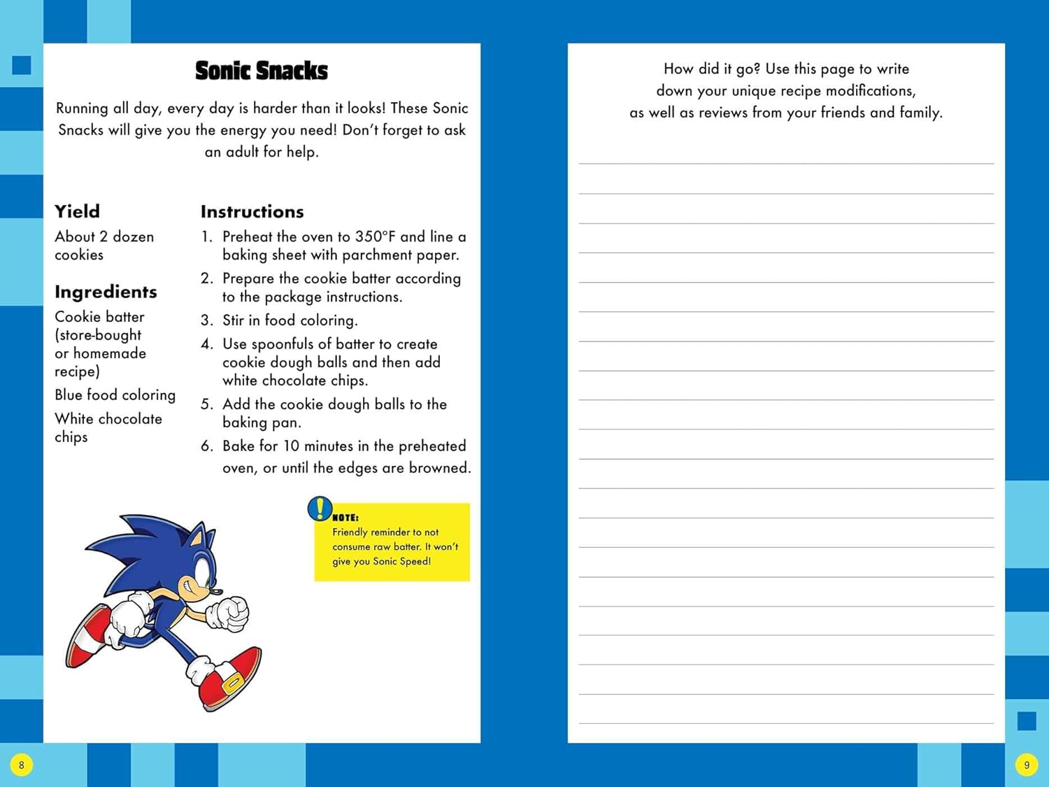 Sonic the Hedgehog Super Awesome Journal      Diary – September 29, 2026