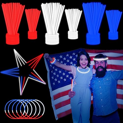 Vista 21 de 300 pulseras y collares verdes que brillan en la oscuridad a granel con conectores de 8 pulgadas, barras luminosas de neón para Hawii, carnaval