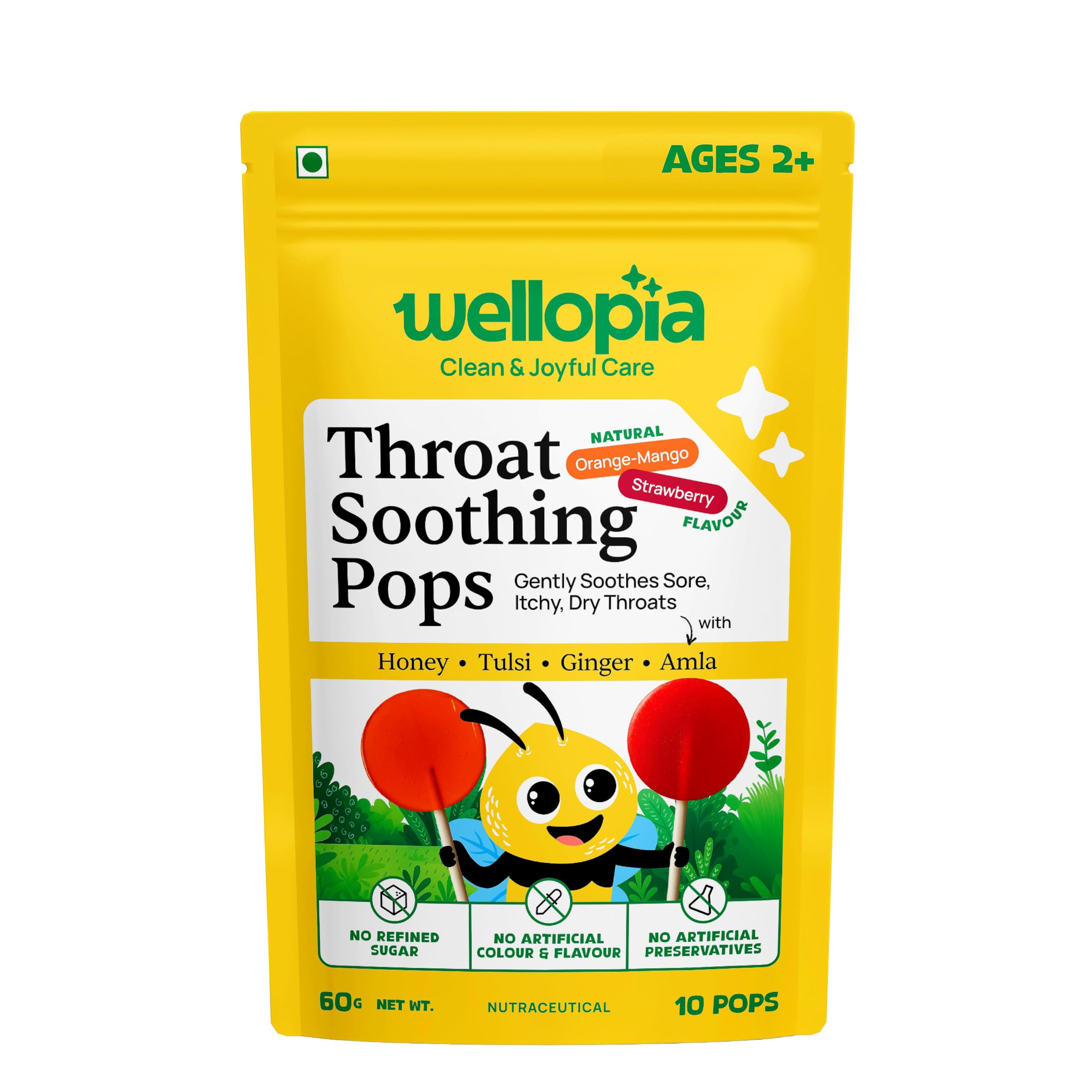 Kids Throat Soothing Pops (Free Vibe Stickers With Every Pack)-picture-12