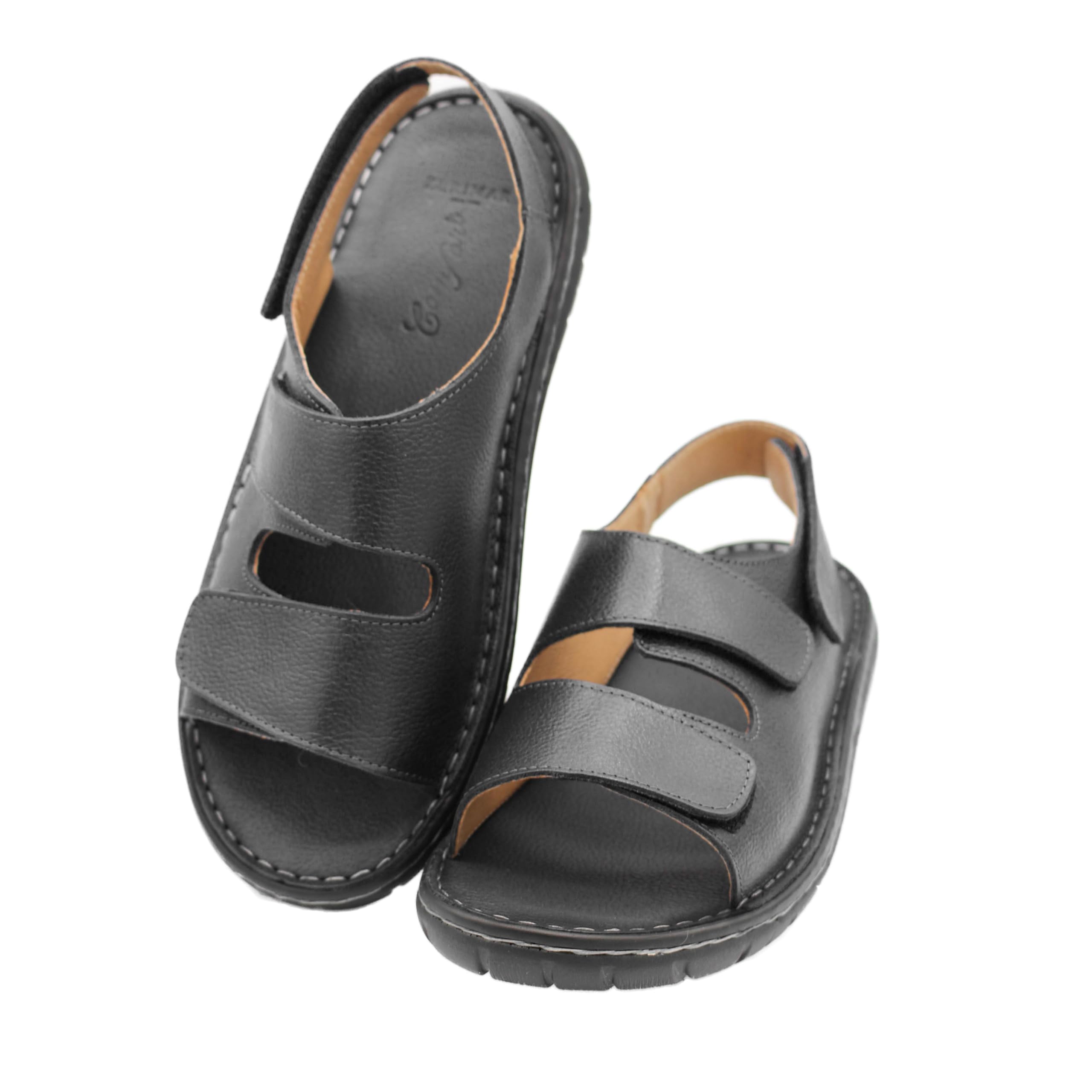 Zerimar Sandalias Hombre de Verano - Sandalias Hombre Cuero - Chanclas Hombre - Chanclas niño - Sandalias Senderismo Hombre - Sandalias Vestir