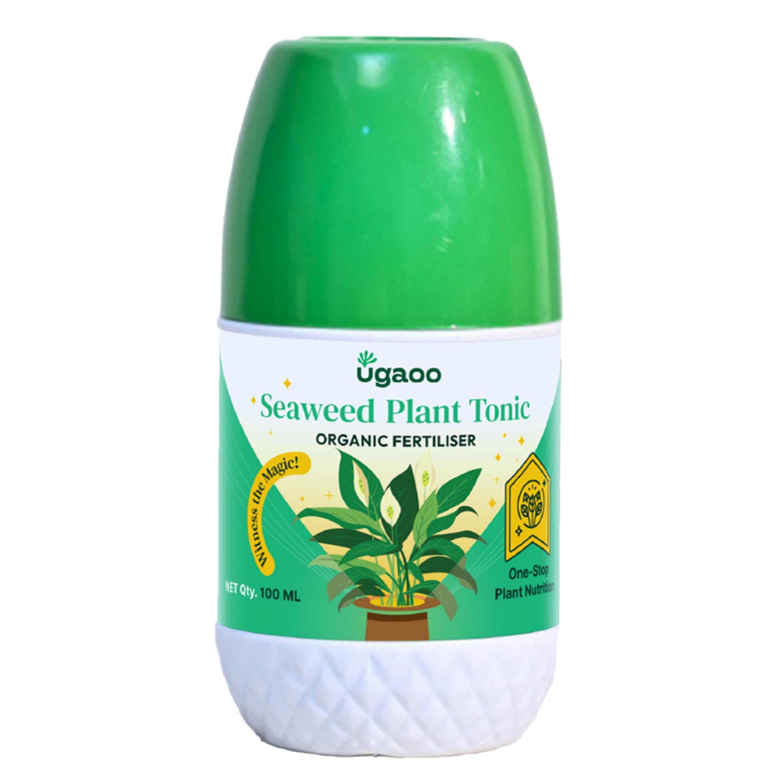 Ugaoo Liquid Seaweed Fertilizer Concentrate for Plant - Growth Booster Plants Tonic (100 ml)-picture-0