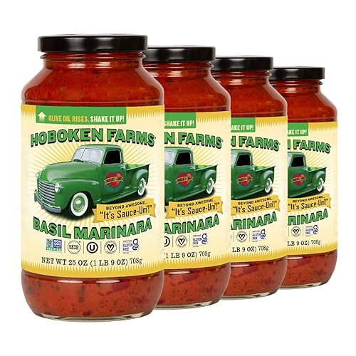 Miniatura 32 de Hoboken Farms Salsa de vodka – Sin azúcar añadido, baja en sodio, sin OMG, sin conservantes, baja en carbohidratos, Keto – Salsa de pasta Better For