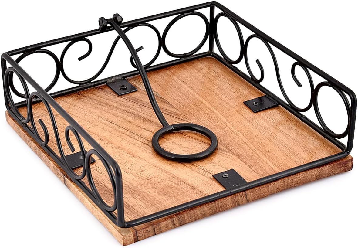 Indus Lifespace Mangoholz Schale 25,4cm - Rustikale Tischdekoration Bauernhaus