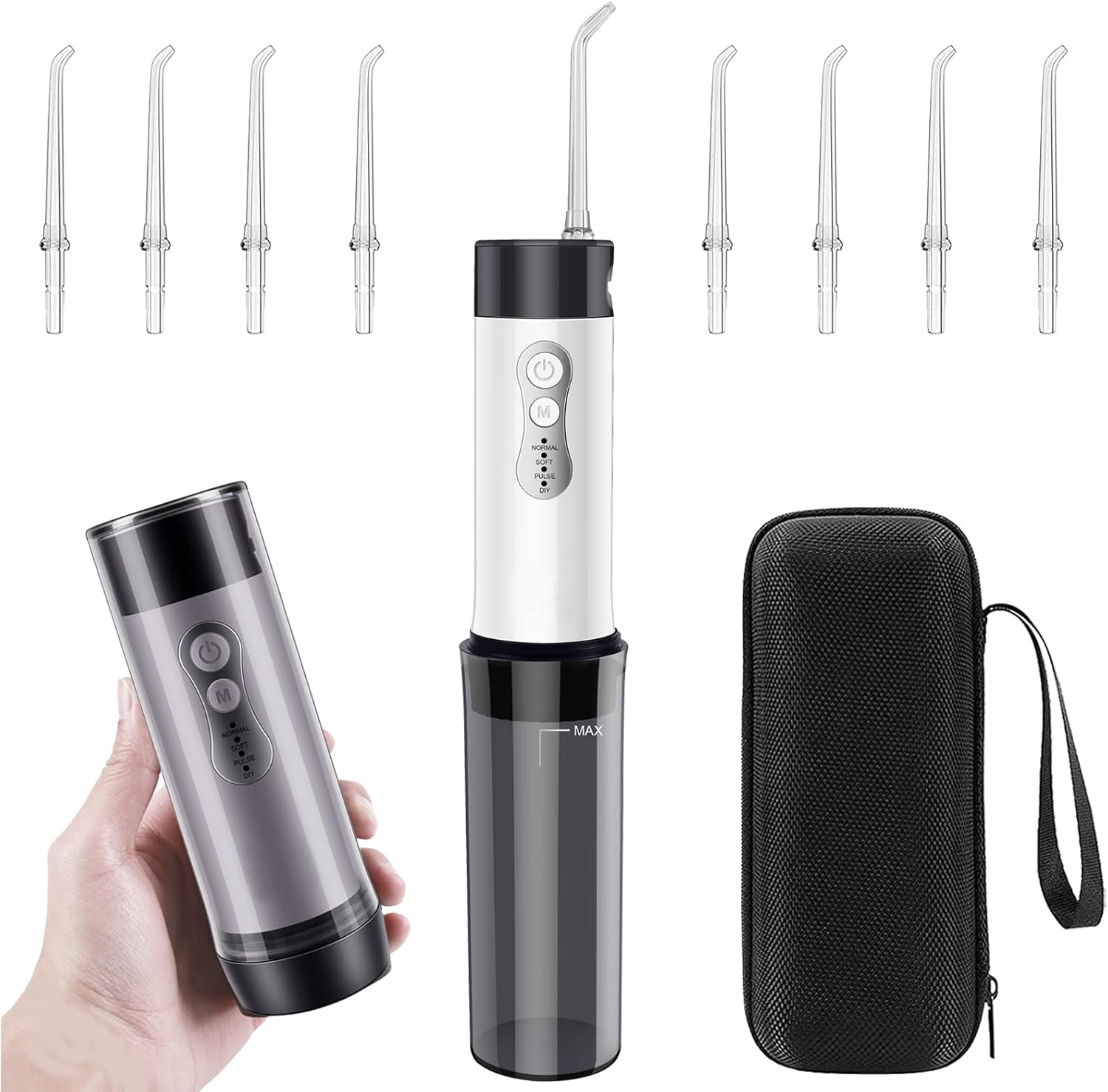Travel Water Flosser, Cordless Water Flosser for Teeth