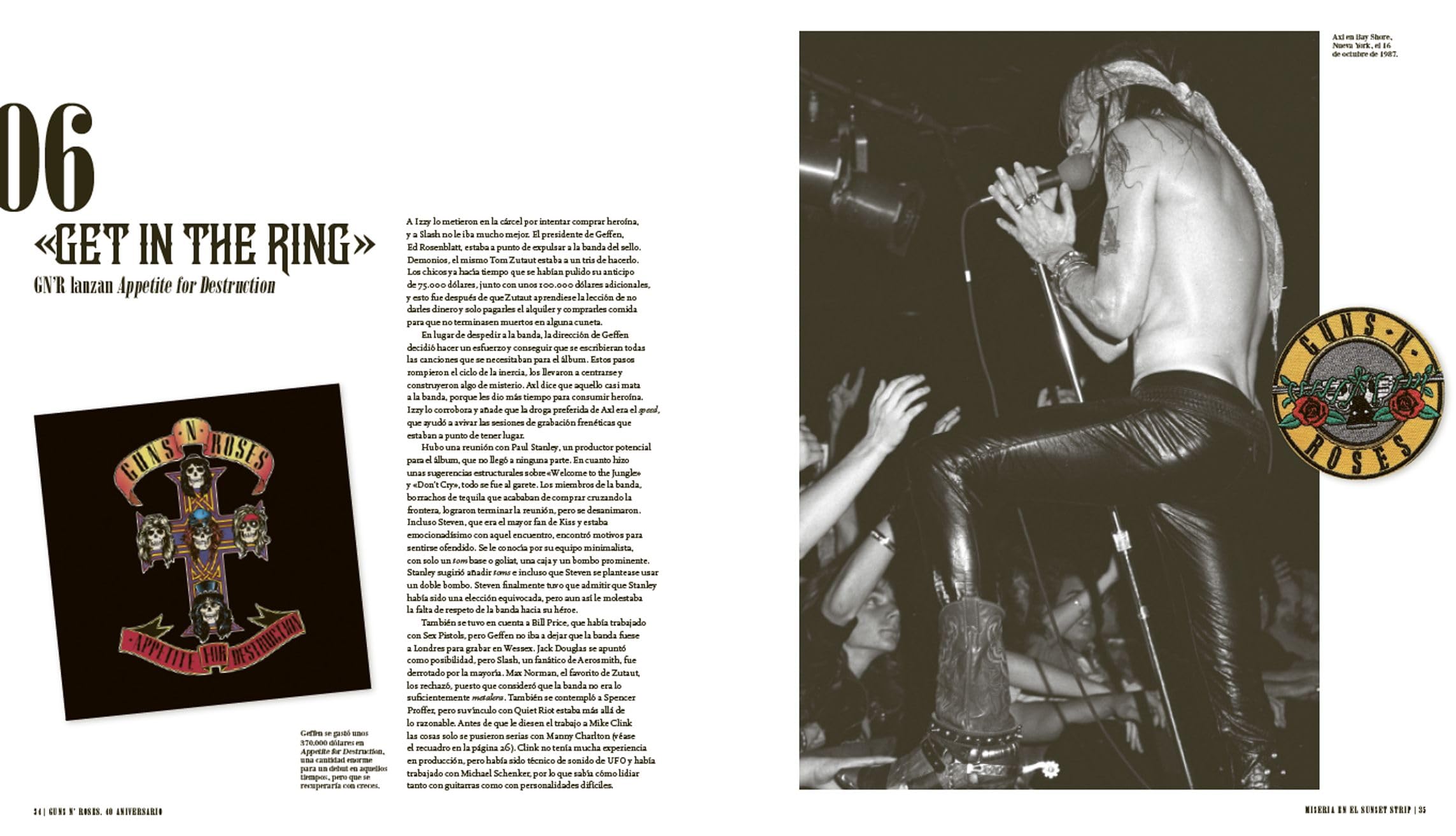 Guns N' Roses. 40 aniversario (Música y cine)