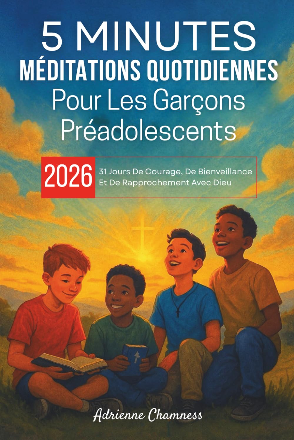 5 Minutes Méditations quotidiennes Pour Les Garçons Préadolescents 2026: 31 Jours De Courage, De Bienveillance Et De Rapprochement Avec Dieu