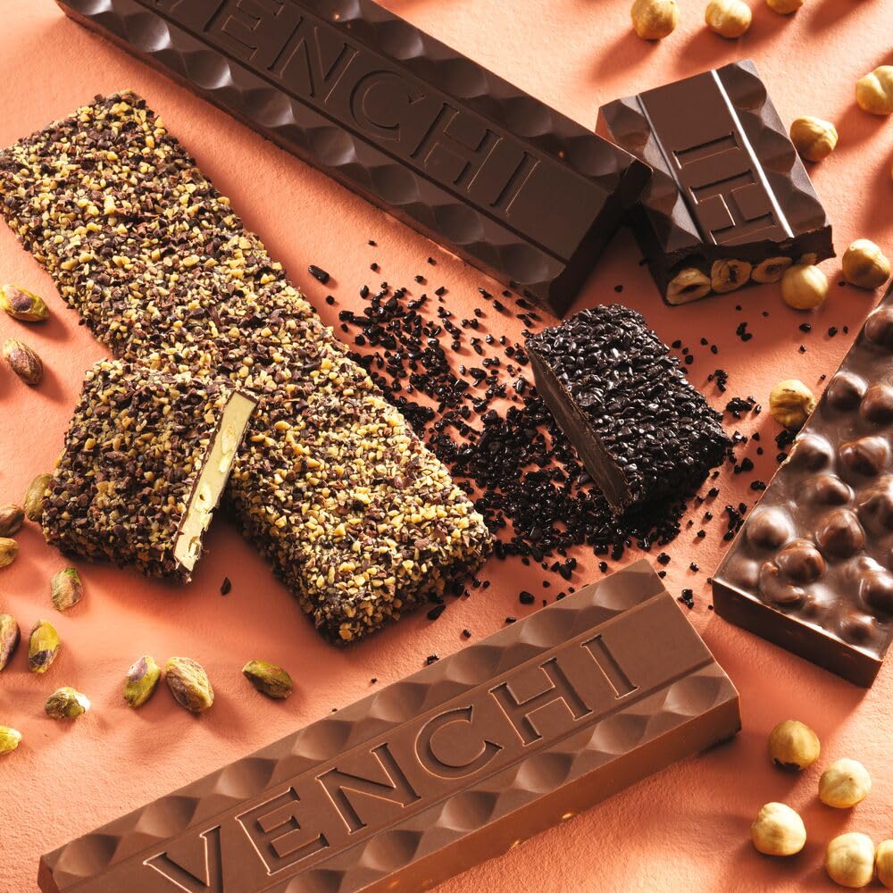 Venchi - Assorted Chocoviar Soft Bars & Gianduia with Hazelnuts Soft Bars - 7.05 oz - Father's Day Gift Ideas