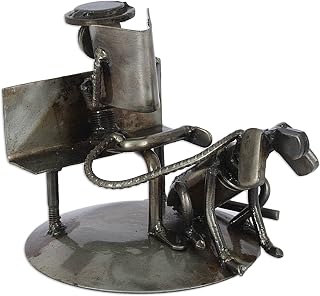 Friends Rustic Metal Sculpture