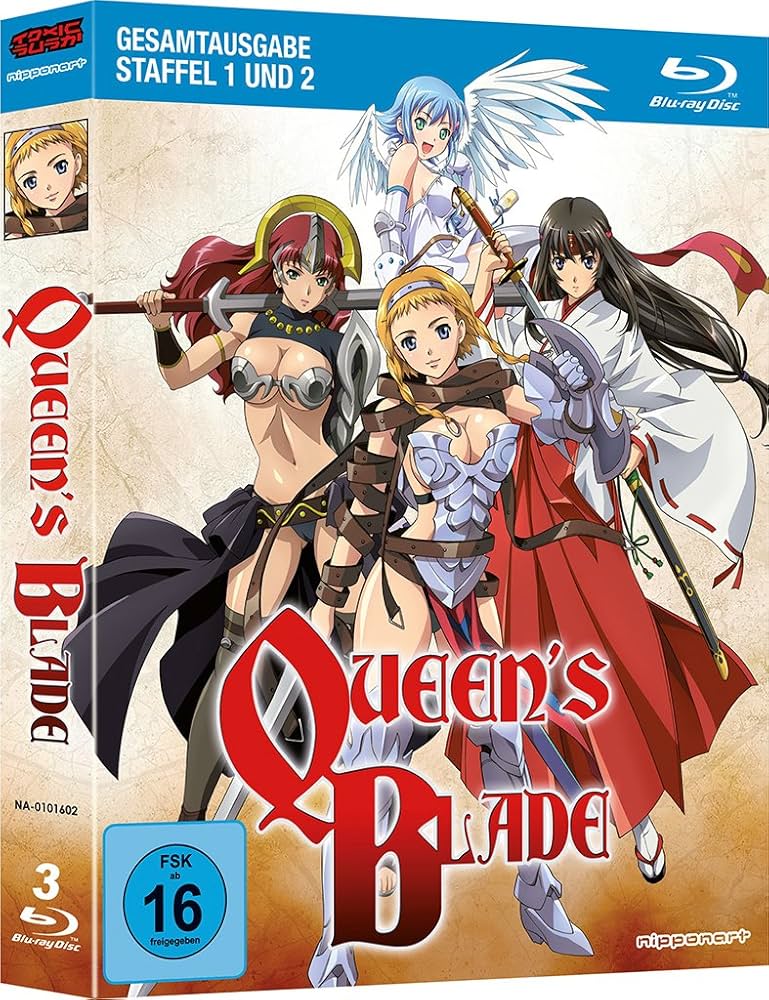 Queen's Blade DVD 1巻～6巻セット Queens Blade DVD Anime