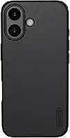 Capa Anti Impacto Nillkin Frosted Pro compativel com a linha iPhone 17, Proteção em Policarbonato e TPU, Textura Aderente (preto, iPhone 17)