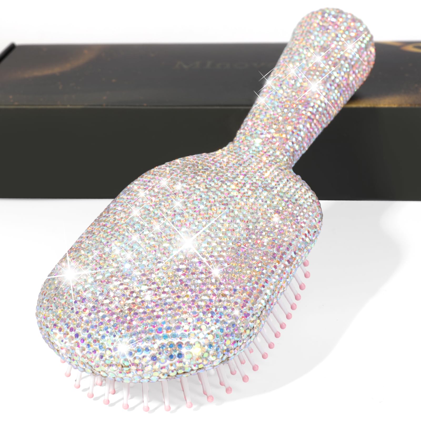 Amazon.com : Rhinestone Hair Brush for Women - Sparkly Bling  display picture 2