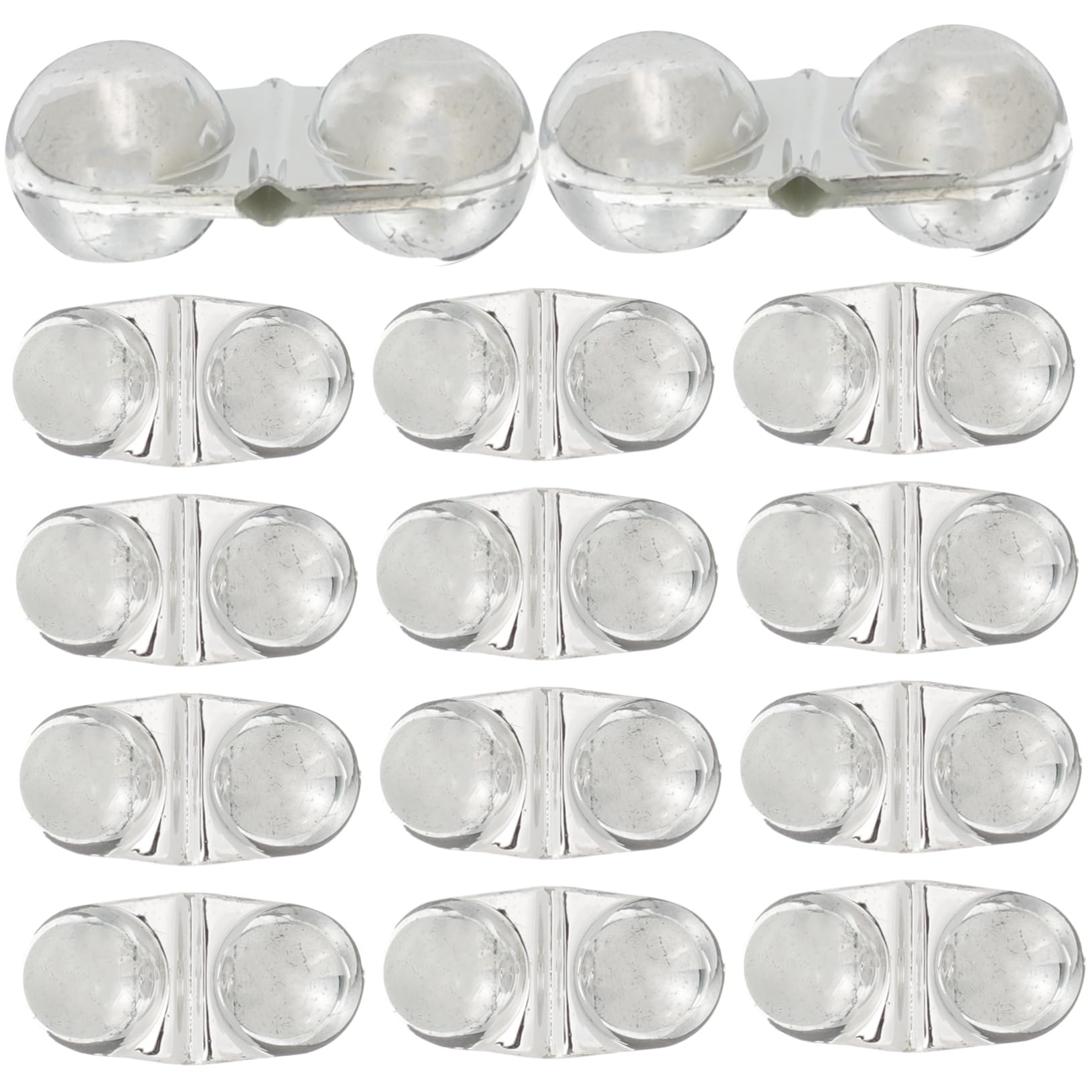 MUELODSIC Durable Abs Material 25pcs Fishing Bells Dual Alert for Rods Perfect for Your Outdoor