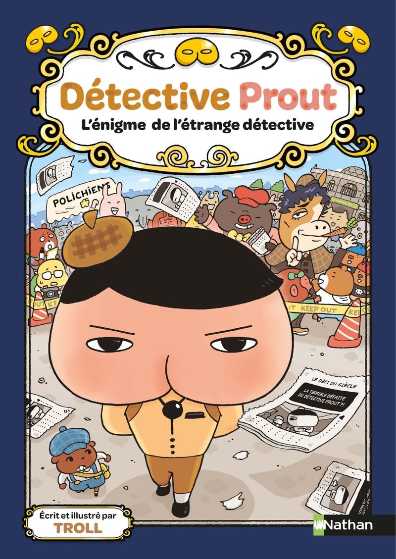 Détective Prout - L'énigme de l'étrange détective - Tome 6 (6)