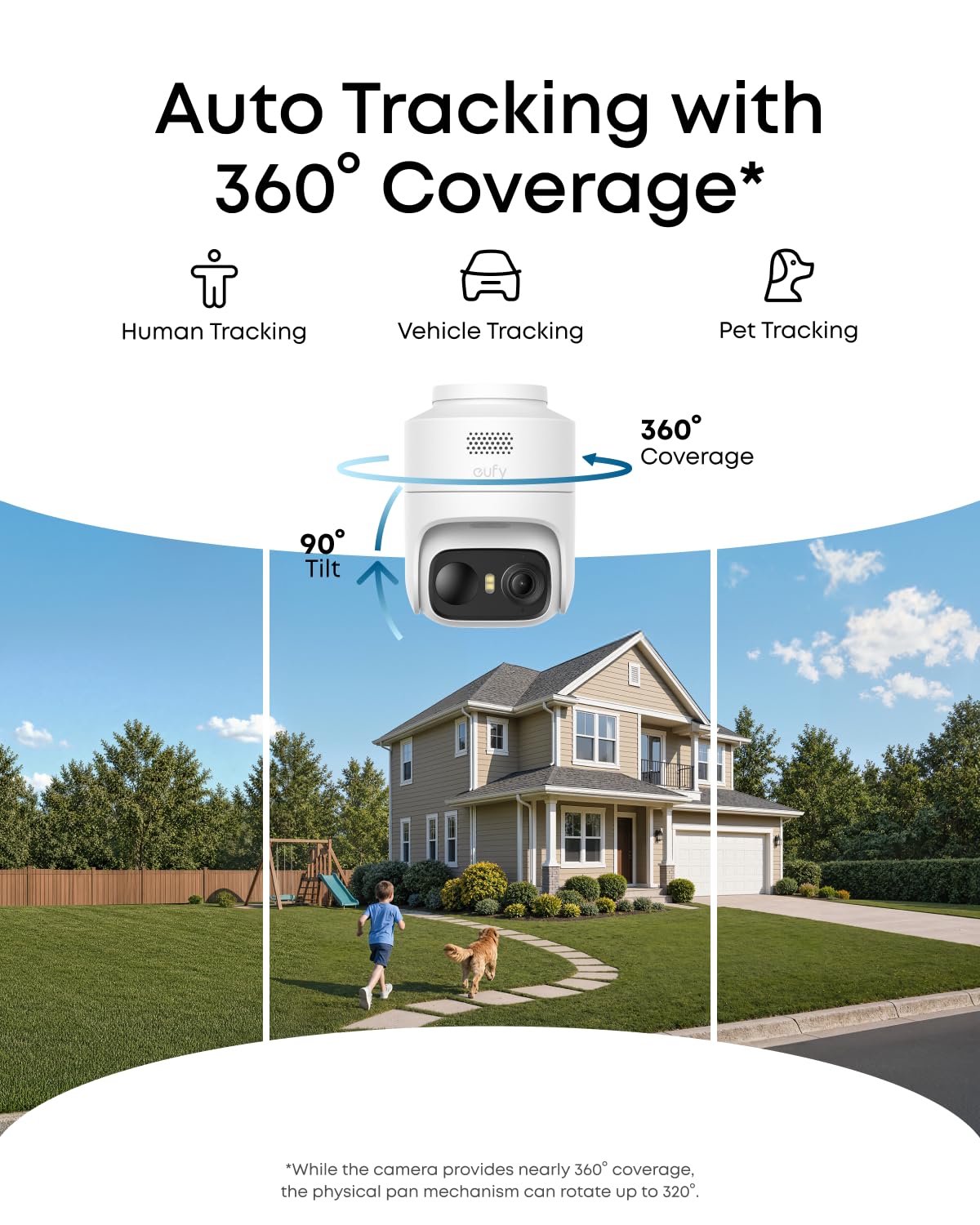 Amazon.com : eufy Security eufyCam C37 2-Cam Kit, 360° Pan&Tilt