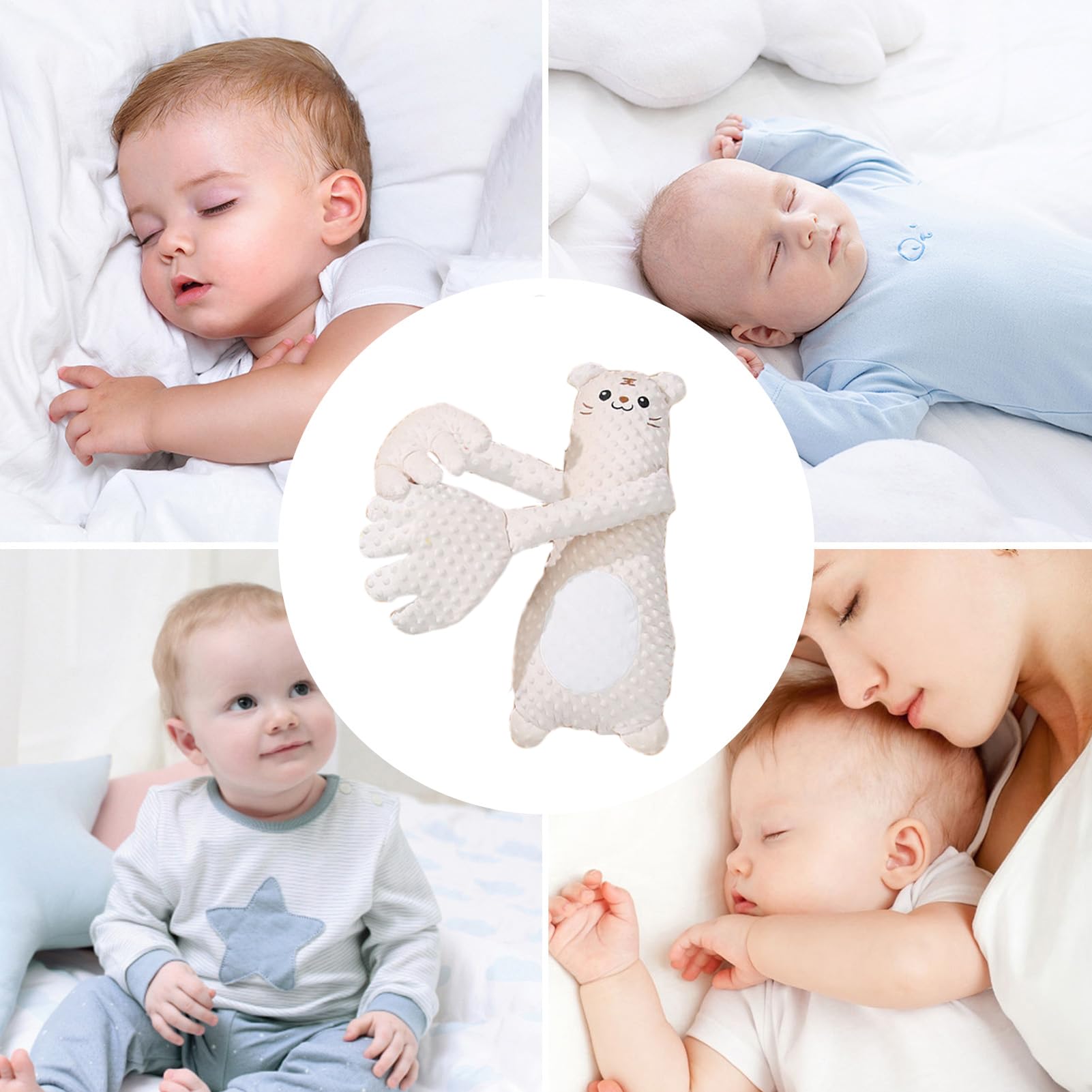Bambino lenitivo e accarezzante, mano lenitiva del palmo, per pisolini per bambini, frequenza di accarezzamento flessibile, flessibilità multi-modalità, colorato per passeggino, culla, camera da