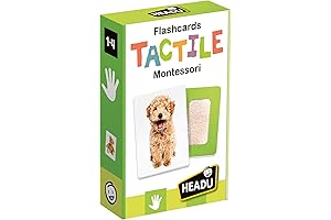 Montessori Tactile Flash Cards: Engaging Educational Toys for Early Childhood Development