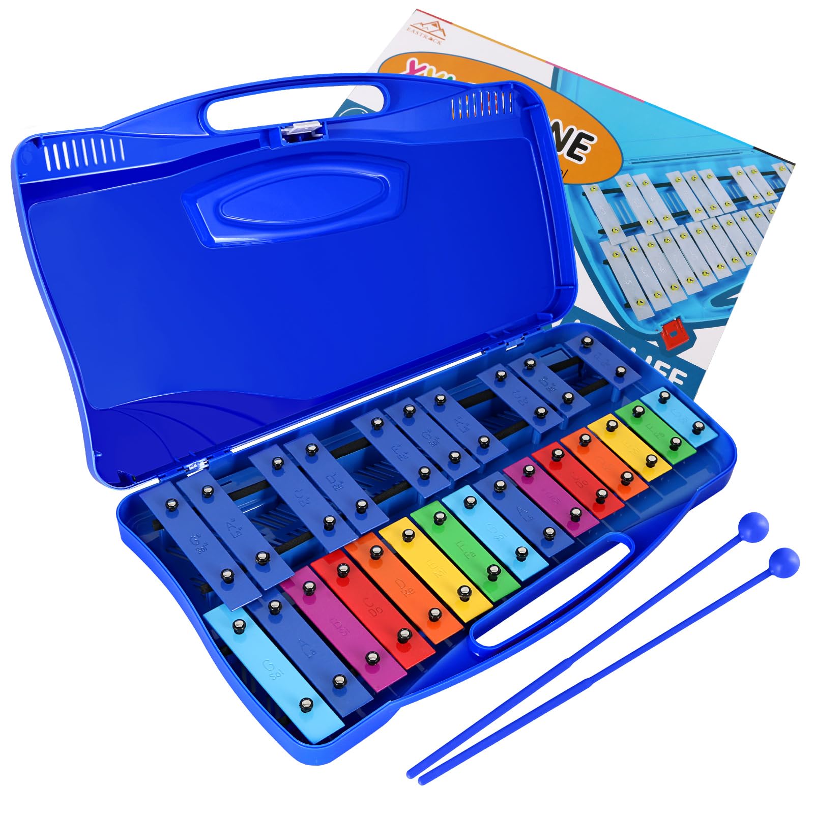 EASTROCK Xylophone, 25 Notes Glockenspiel