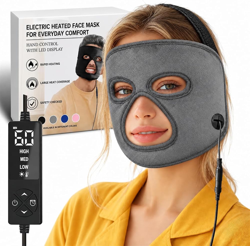 sticro EX-Large Heated Face Mask with Moist Heat for Sinus Comfort — 사진 1