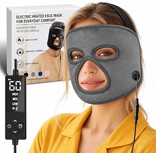 sticro EX-Large Heated Face Mask with Moist Heat for Sinus Comfort