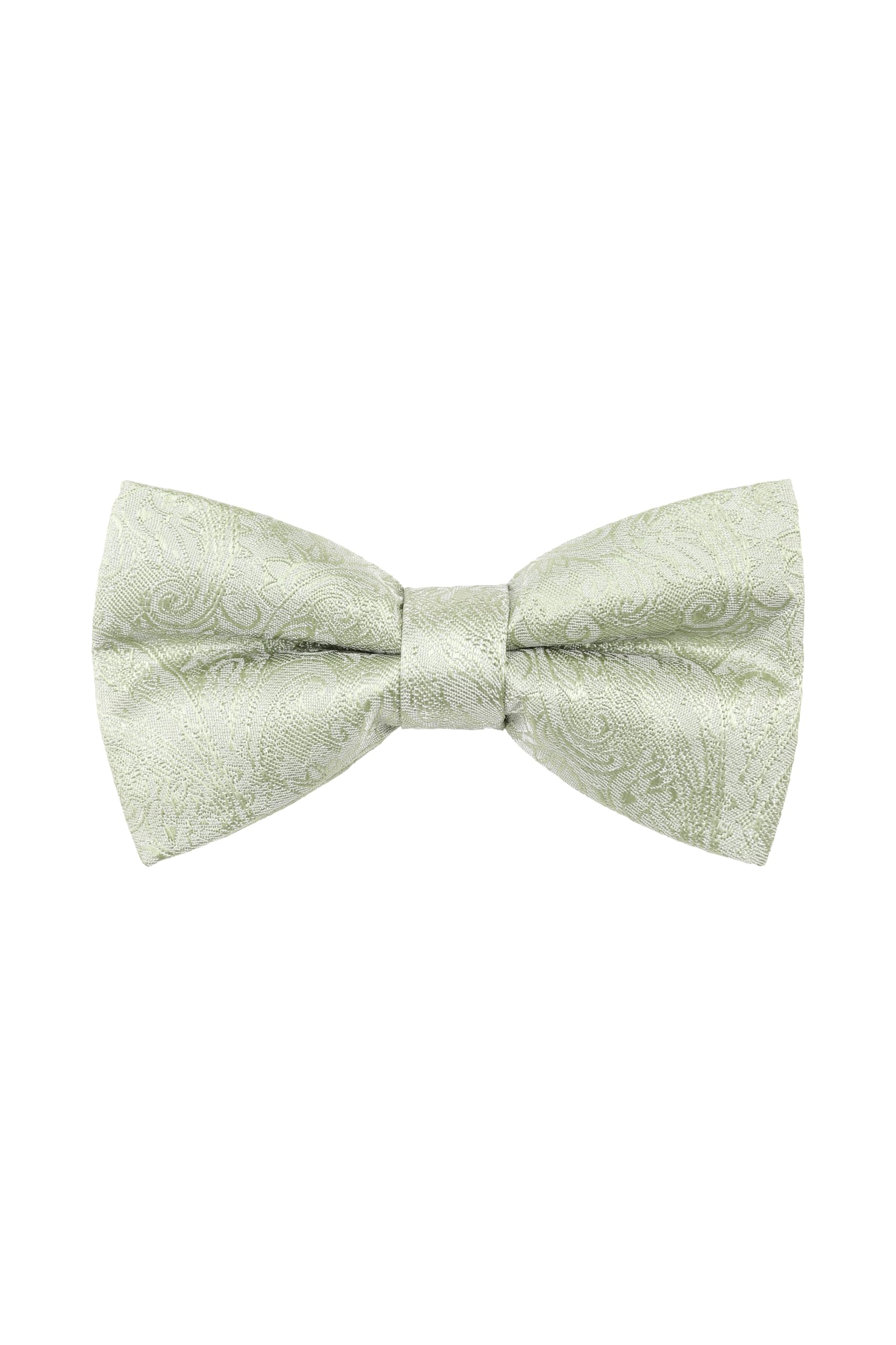 Jenson Samuel Men's Paisley Green Pastel Shades Pre Tied Bow Ties (Paisley Green)