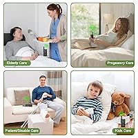 Vista 8 de Intercomunicadores inalámbricos para oficina en casa, negocios, rango de 3300 pies, sonido claro, 16 canales, intercomunicador de 2 vías, función