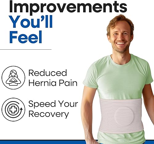 Miniatura 4 de Cinturón de hernia para hombres o mujeres  Faja abdominal de sección C y faja abdominal  Postcirugía y embarazo abdominoplastia  Histerectomía,