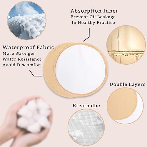 Miniatura 5 de Paquete de 4 unidades de aceite de ricino para desintoxicación del hígado, paquete de aceite de ricino para pecho de alta absorción, paquete de