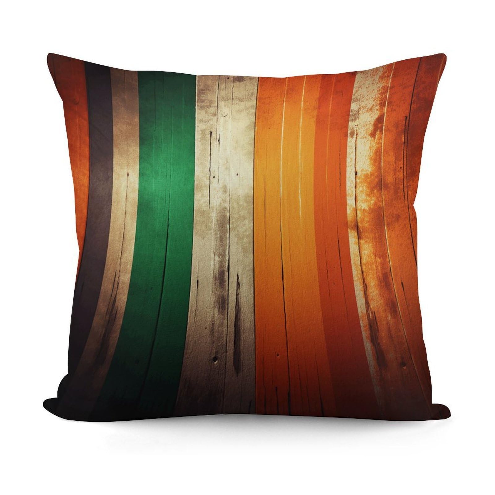 Adfgyerh Style Stripes Decorative Pillow Covers, Throw Pillow Covers Soft For All Seasons, Pillowcases For Couch Living Room Sofa Bedroom 18X18 Inch