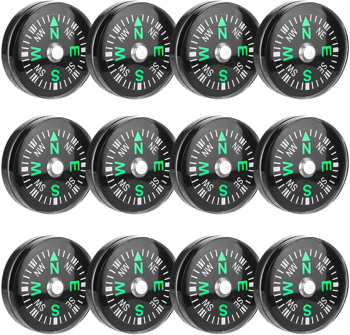 , 20mm 12pcs Mini Oil Filled for Hiking Camping Outdoor Activities Accessory